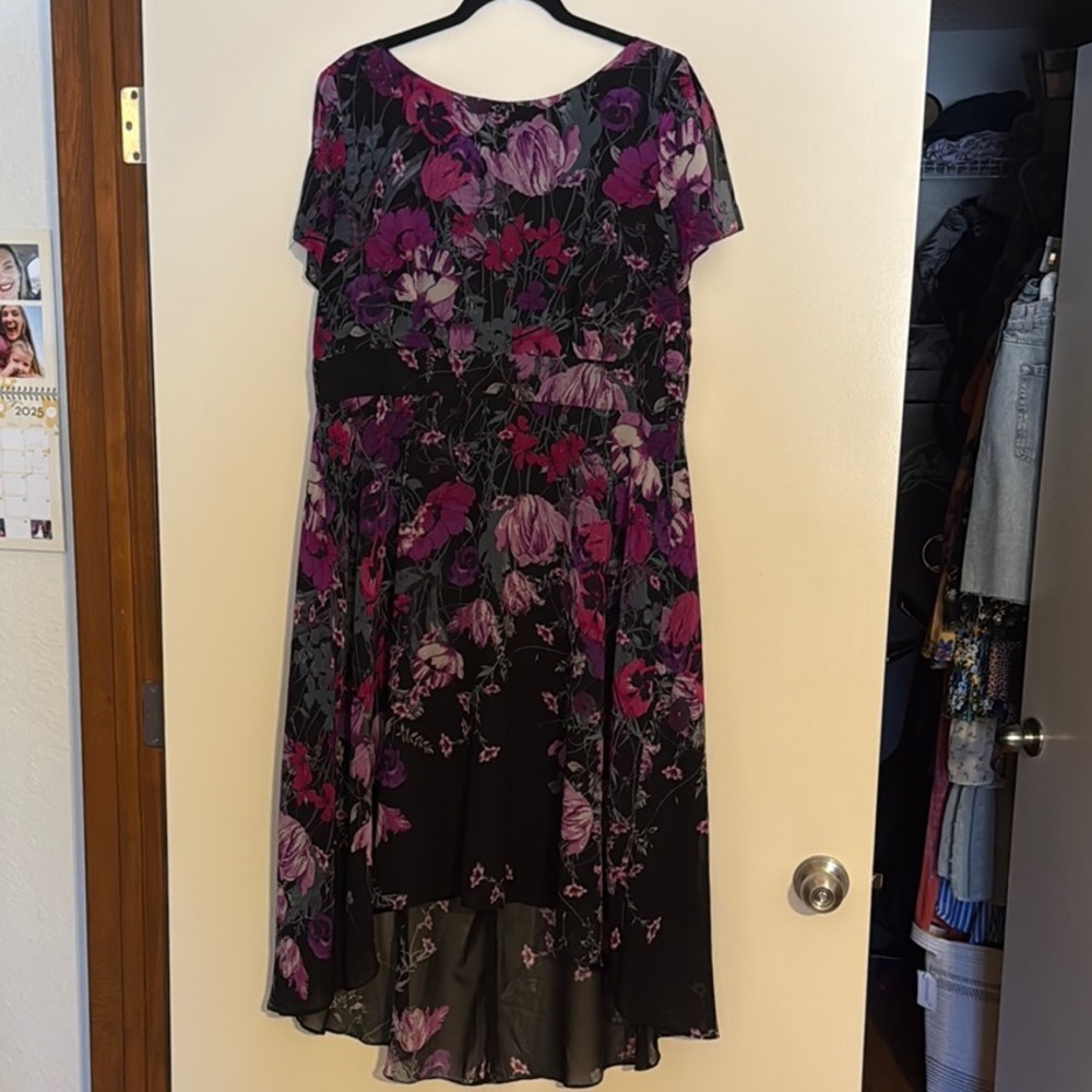 NorthStyle Purple and Pink Scoop Neck Sundress